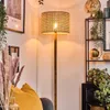 Varoni Boho-Style Stehlampe aus Holz/Wienergeflecht in Produktbild-Vorschau 7