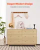 SucceBuy Kommode aus Holz mit 6 Schubladen, Gleitschienen Produktbild-Vorschau 2