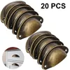 20 Stück Vintage Muschelgriff Antike Schubladenknopf Produktbild-Vorschau 2