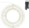 ECD Germany LED Metall Kranz Ø 38cm 960 LEDs Warmweiß Produktbild-Vorschau 2