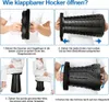 Tragbarer Klapphocker, Tragbarer Klappstuhl, Einziehbarer Produktbild-Vorschau 4