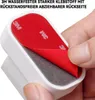 2er-Set Zahnbürstenhalter zur Wandmontage, wasserdichter Produktbild-Vorschau 7