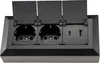 blocco prese a 2 vie USB-A+C nero 250V~/16A USB 3.1A con Anteprima dell’immagine prodotto 3
