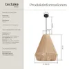 tectake® Pendelleuchte Pendelleuchte Suri Boho-Stil, Produktbild-Vorschau 5