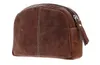 bruno banani Leder Kosmetiktasche Cosmeticbag Cognac braun Produktbild-Vorschau 4