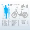 Touroll S2 E-Bike 20" Fatbike, 250W/650W, 150km Reichweite, Produktbild-Vorschau 17