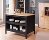 Helina buffet îlot de cuisine, 2 tablettes Voir les images du produit 4