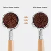 Kaffeerührer, 5 Nadeln Espressorührer mit Naturholzgriff, Produktbild-Vorschau 2