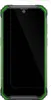 A screen protector is shown placed over a smartphone. Produktbild-Vorschau