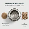 HEAT Rokfri Rauchfreier Feuerkorb - Rauchfreie Feuerschale Produktbild-Vorschau 5