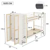 Flieks Etagenbett 90x200cm mit Kleiderschrank und Produktbild-Vorschau 7