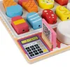 Eisdiele aus Holz für Rollenspiele Eisladen Eiscreme Set Produktbild-Vorschau 7