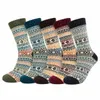 5 Paar Wollsocken für Damen und Herren – Warme, dicke Produktbild-Vorschau 1
