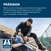 A man is using a circular saw on a wooden roof structure. Produktbild-Vorschau