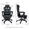 Puluomis Gaming Stuhl mit Massage und Fußstütze 150kg, Produktbild-Vorschau 4