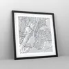 Gerahmtes Poster - Schwarzer Rahmen - Neu York Karte - Produktbild-Vorschau 8