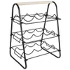 Home&Styling collectie: standaard voor 9 flessen wijn, Productafbeelding-voorbeeld 3
