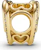 Pandora Charm 769270C01 Sparkling Entwined Hearts 14k gold Produktbild-Vorschau 3