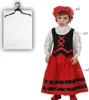 Atosa Pastora Baby-weihnachtsmanebre Custom Rot 24 Months Produktbild-Vorschau 2