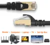Cat7 Netzwerkkabel 2m Patchkabel Internet Ethernet LAN DSL Produktbild-Vorschau 7