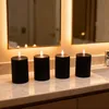 Bougies LED Relaxdays, lot de 4, H x P : 13 x 7,5 cm, Voir les images du produit 2