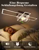 ZMH Ventilateur de plafond 94 cm avec éclairage, 6 Voir les images du produit 3