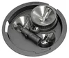 A top-down view of a spiralizer attachment set. Podgląd zdjęcia produktu