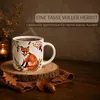 Herfstmokken, Fuchs & Igel, 350 ml. Koffiemok van porselein Productafbeelding-voorbeeld 3