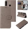 Collage of images showing a flip phone case from different angles and in use. Produktbild-Vorschau