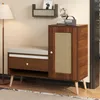Merax Schuhschrank mit Sitzbank in Rattan-Optik, Produktbild-Vorschau 3