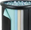 Trizand 26799 Skládací přenosná otužovací káď, 320 l, černá Náhled obrázku produktu 8
