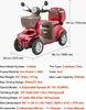 SucceBuy scooter elettrico a 4 ruote, scooter per la Anteprima dell’immagine prodotto 7