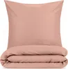 A folded duvet and a pillowcase are shown against a white background. Voir les images du produit