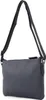 A dark blue LACOSTE PIQUE SLIMLINE SATCHEL bag is shown against a white background. Produktbild-Vorschau
