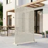 Trennwand ‘Nodepp’ verzinkter Stahl 180 x 120 cm Produktbild-Vorschau 1