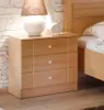 Nachttisch mit drei Schubladen Buche Nachbildung Produktbild-Vorschau 2