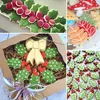 Set di tagliabiscotti foglie di agrifoglio Set di 4 pezzi Anteprima dell’immagine prodotto 5