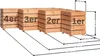 Pflanzkübel Holz "Modulo" aus naturbelassener Lärche Produktbild-Vorschau 5