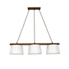 Hängeleuchte AIDA NUSSBAUM EICHE E27 L:90cm H:89cm dimmbar Produktbild-Vorschau 7