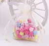 INF Sacchetti in organza, confezione da 100 crema Anteprima dell’immagine prodotto 5