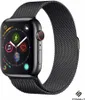Strap-it Apple Watch Milanese Armband (Schwarz) Produktbild-Vorschau 1