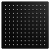 Rea Čtvercová Duschbrause, Modell JS-P015B, 25 cm, Schwarz Produktbild-Vorschau 8