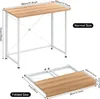 Schreibtisch Klappbar 80cm,Kleiner Computertisch Produktbild-Vorschau 4