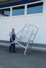 Podesttreppe einseitig begehbar mit Rollen und Griffen | Produktbild-Vorschau 2