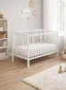 Babybett JULIA 100x60 cm mit Matratze – Massivholz Buche – Produktbild-Vorschau 1