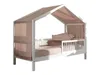 VIPACK - Hausbett mit Textilhimmel, LF 90 x 200 cm inkl. Produktbild-Vorschau 2