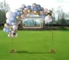 Svatební oblouk Kovový svatební stojan Balonový oblouk Rose Náhled obrázku produktu 10