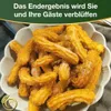 A bowl of golden brown churros dusted with sugar. Produktbild-Vorschau