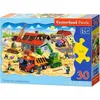 Puzzle 30 dílů Na staveništi 3686 Náhled obrázku produktu 1