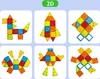 Magnetická stavebnica Diamond 115ks sada - Magnetic Tiles Náhľad obrázku produktu 6